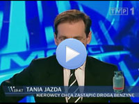 TVP1 Wiadomości o CNG